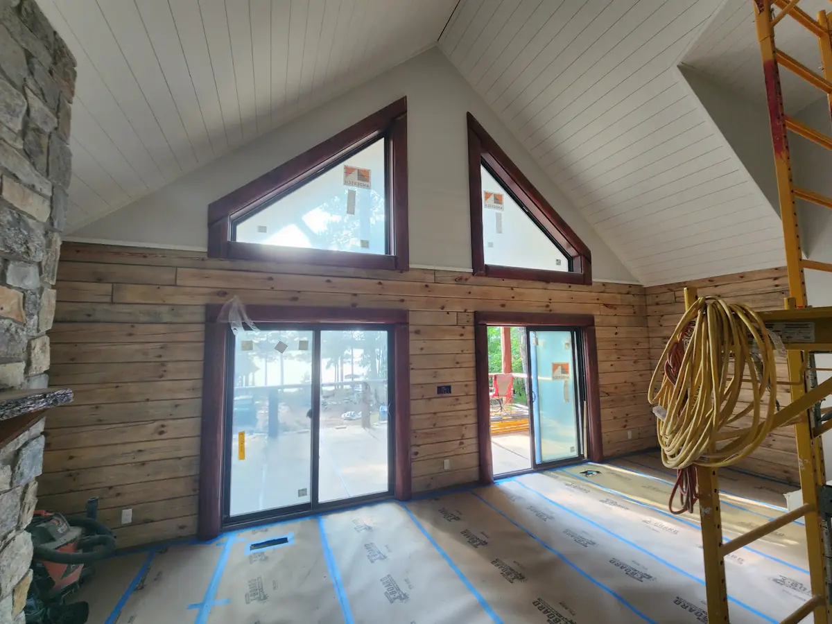 Custom Built Vaulted Room